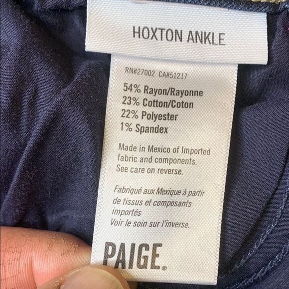 PAIGE, HOXTON ANKLE, Skinny Jeans, size 27, excellent condition - Picture 7 of 13